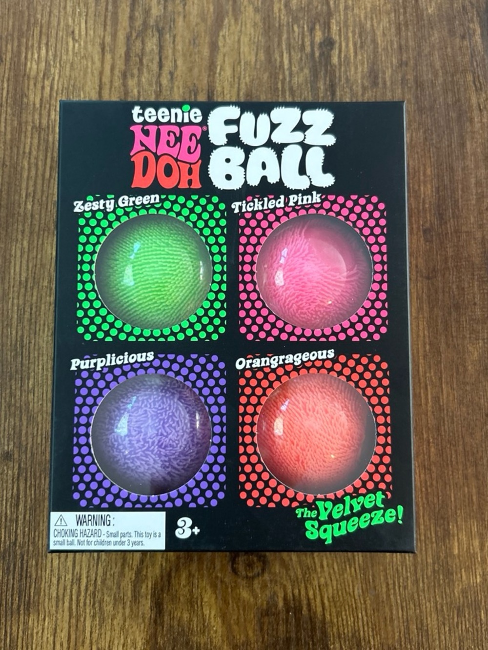Velvet Squeeze Pack - Zesty Green, Tickled Pink, Purplicious, Orangrageous